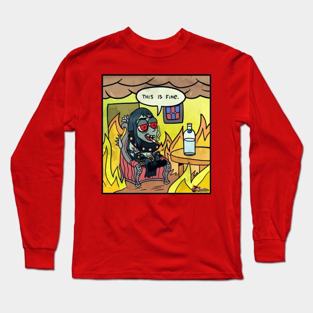 Red Horizon - Gabrek is fine Long Sleeve T-Shirt by JascoGames